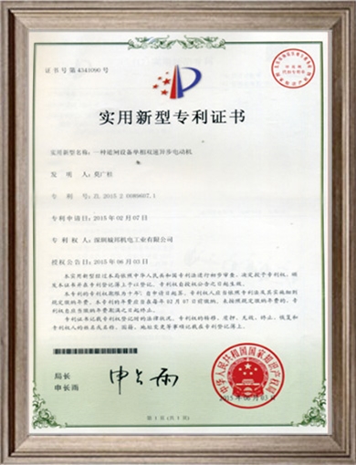 一种道闸设备单相双速异步电动机